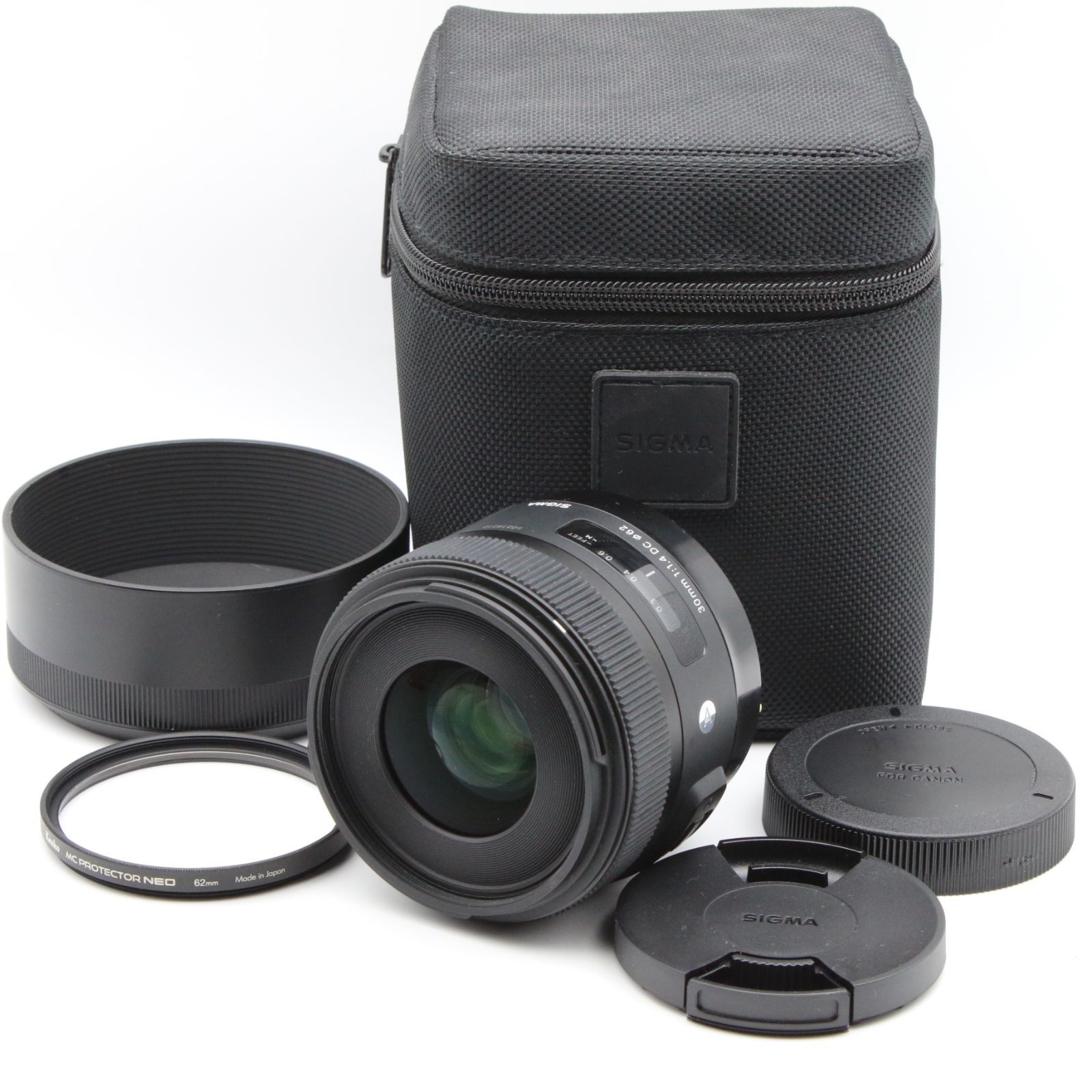 極上品】SIGMA SIGMA 30mm F1.4 DC HSM Art Canon用 - メルカリ