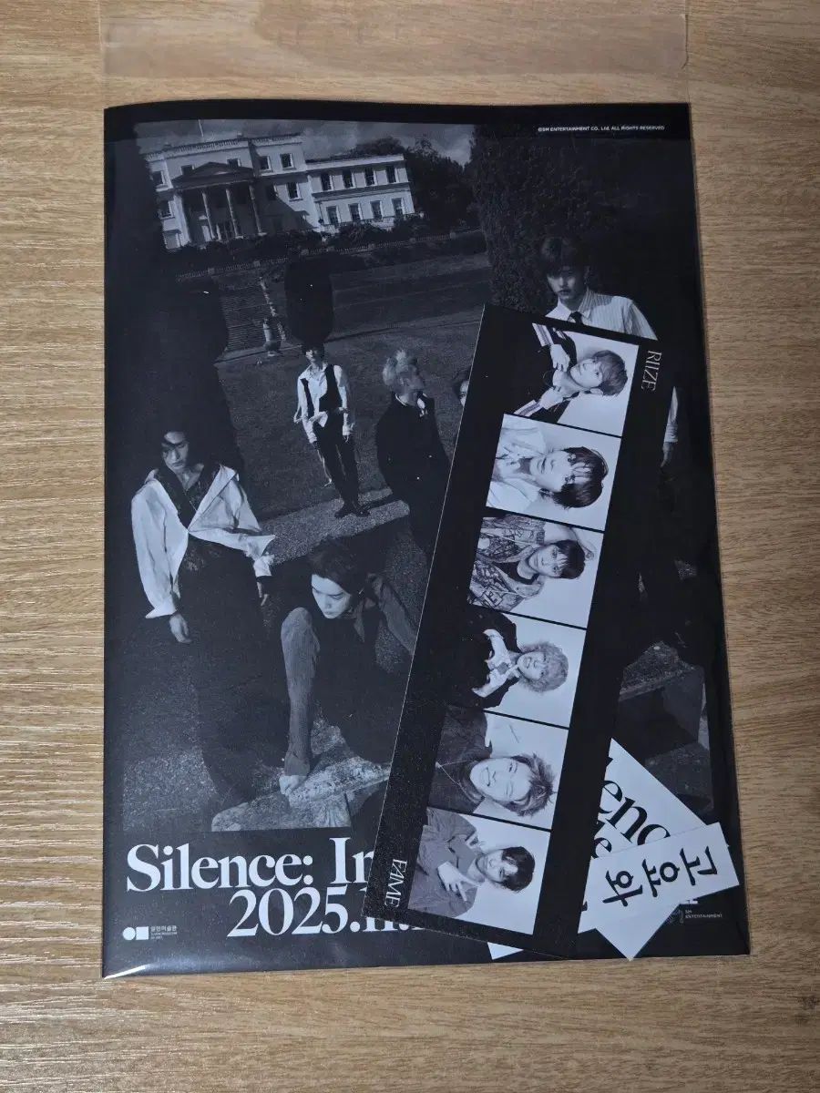 RIIZE（ライズ）展示会 入場特典 6カット写真 展示 フォト トレカ