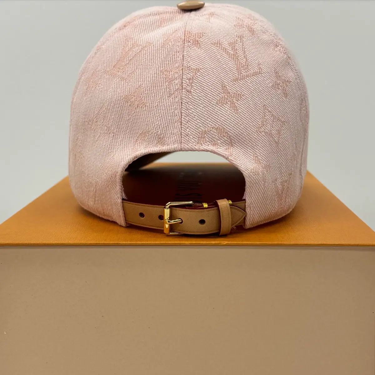 M 新品 ルイヴィトン ビマイキャップ 帽子 ピンク ベージュ - メルカリ