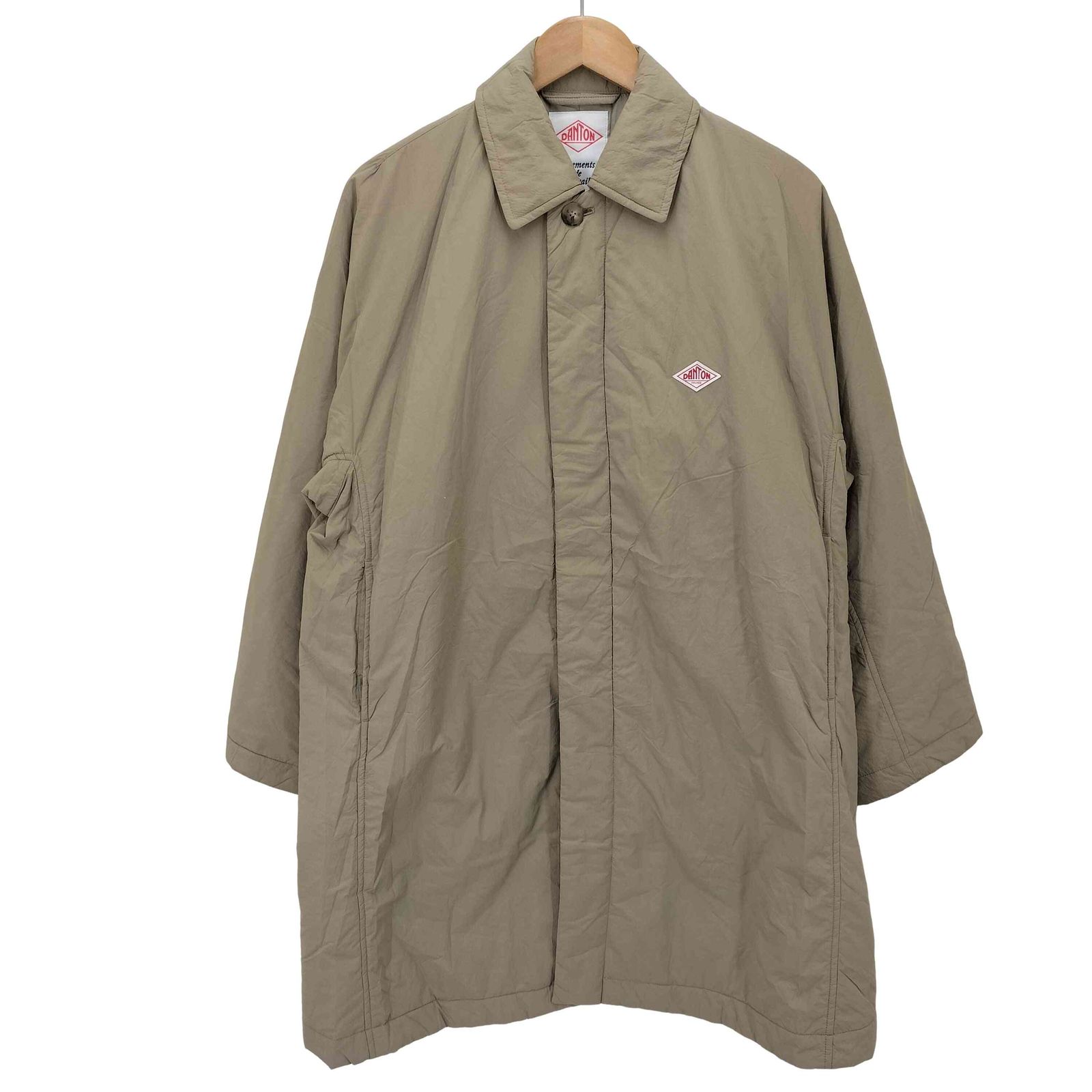 DANTON(ダントン) 23aw INSULATION COLLARED COAT 中綿コート レディース JPN：S 【中古】【ブランド古着バズストア】 ダントン DANTON 23aw INSULATION COLLARED COAT 中綿コート
