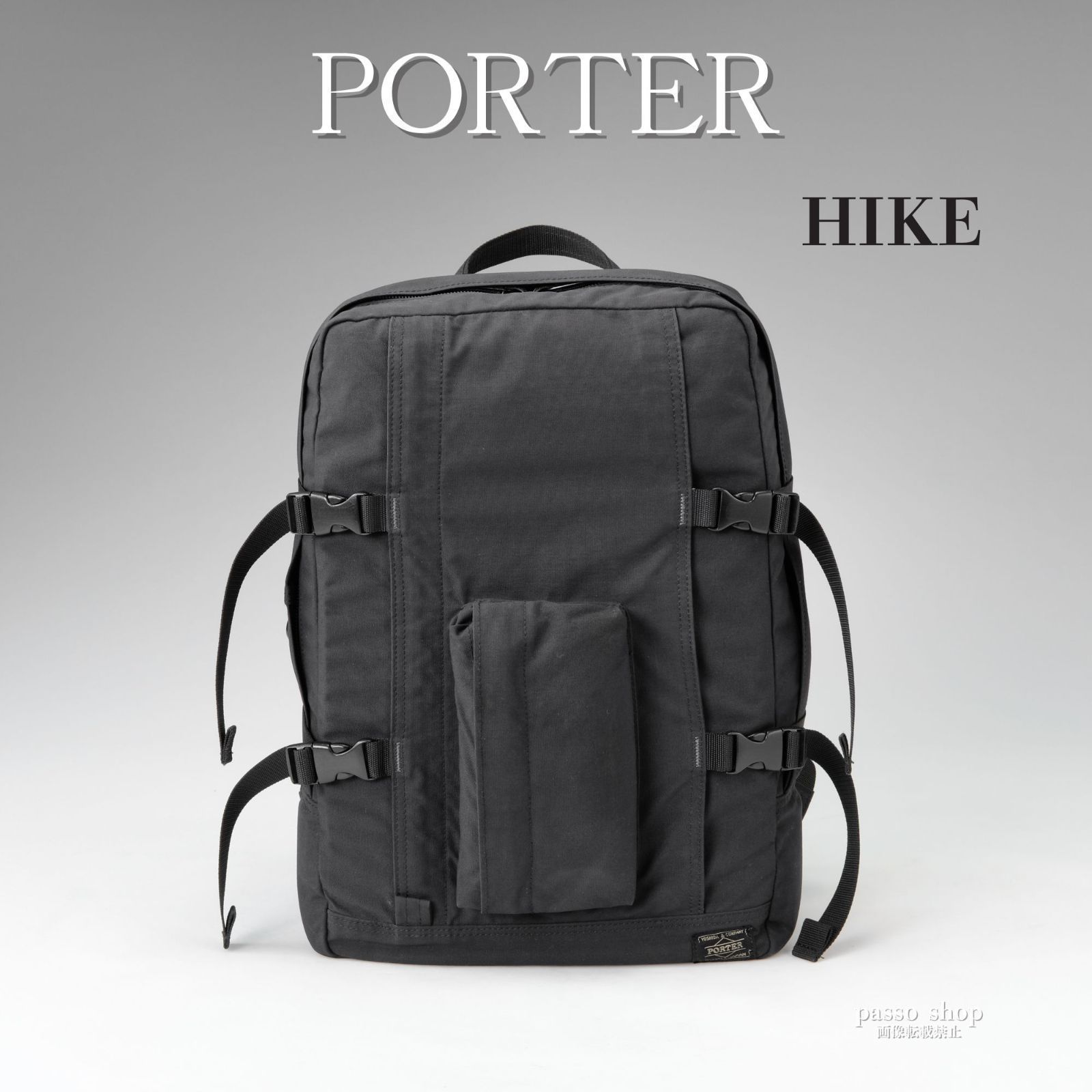 極美品！PORTER リュック タンカー リュックサック ブラック 吉田