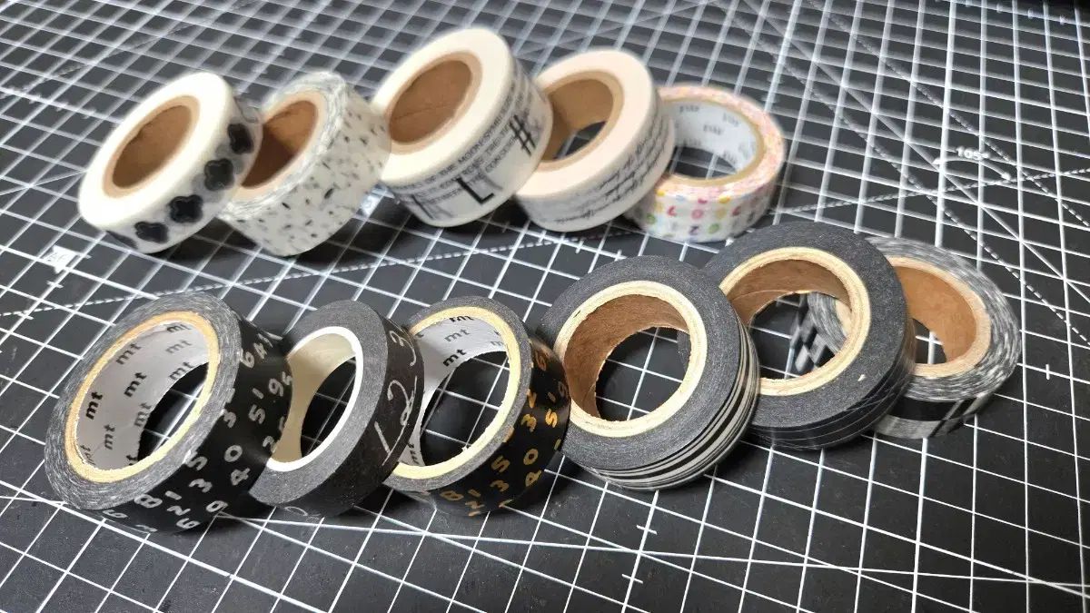 デコレーションダイアリーアイテム マスキングテープ まとめ