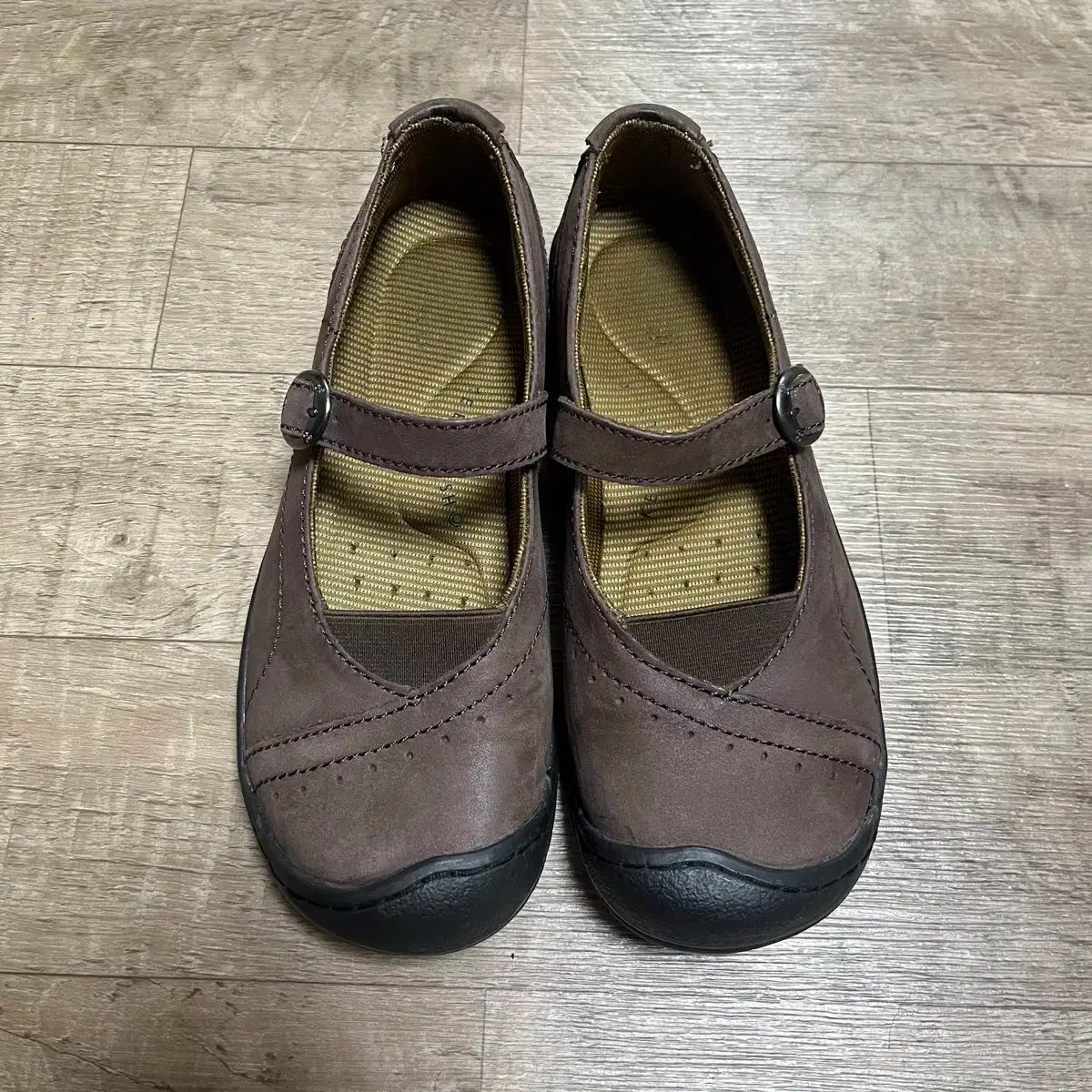 キーン KEEN メリージェーン スニーカー ローファー ブラウン スウェード 235 ヴィンテージ モリ