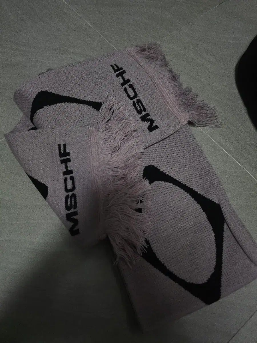 ミスチーフ RHOMBUS スターディウム マフラー ピンク