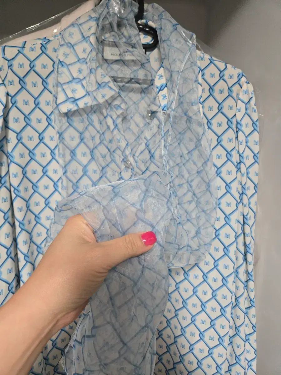 MOJO.S.PHINE モジョエスピン スカーフ ブラウス