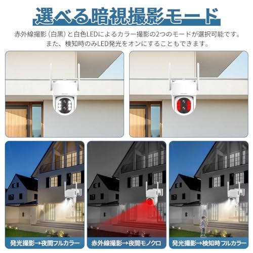  双方向通話 ダブルレンズ 防犯カメラセット 4台ネットワーク Wi-Fiカメラ ワイヤレス 屋内 屋外 監視カメラ 録画機セットセキュリティ対策 スマホ対応 19 fb 636 d キッチンハサミ その他 キッチン 食器