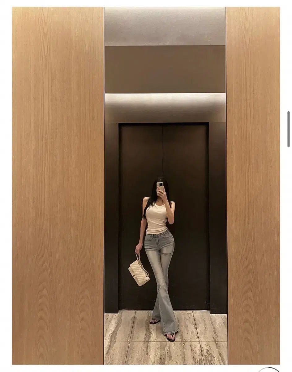 ゴールデングース GU スリットヴィンテージブーツカット s