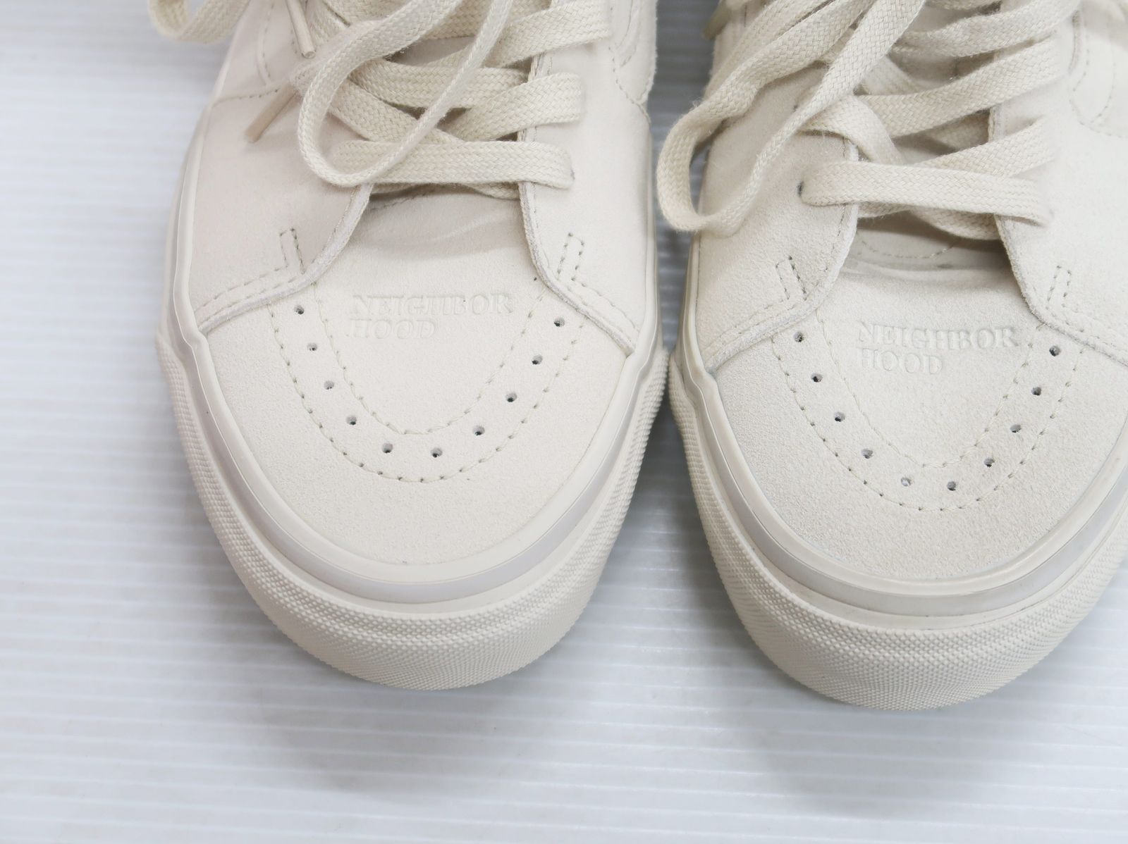 VANS バンズ ネイバーフッド SK 8 MID 83 DX スケートミッドD BIRCH スニーカー 27㎝