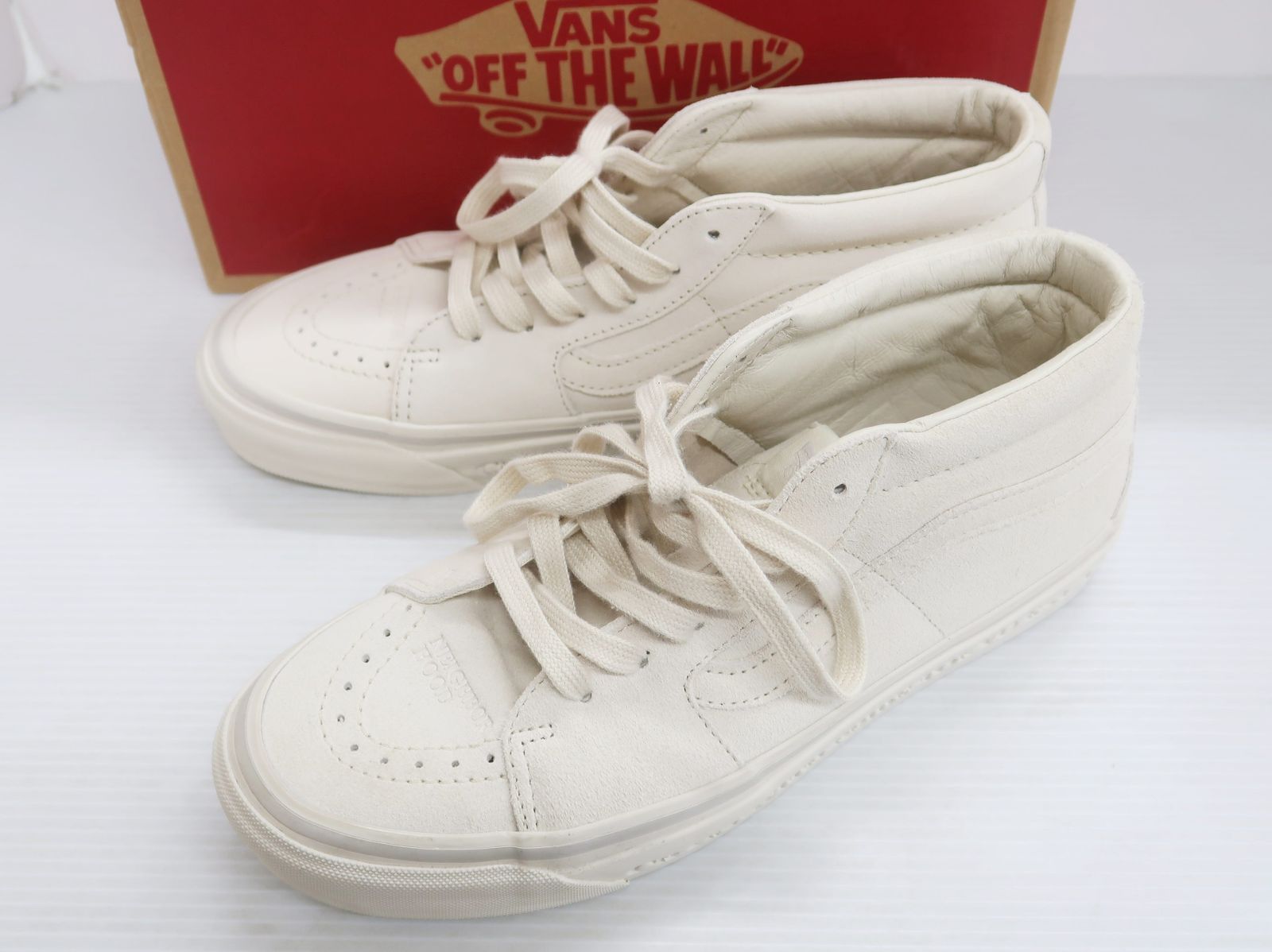 VANS バンズ ネイバーフッド SK 8 MID 83 DX スケートミッドD BIRCH スニーカー 27㎝