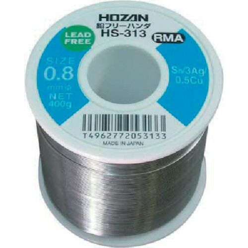 ＨＯＺＡＮ 鉛フリーハンダ ０ ８ｍｍ ４００ｇ Ｌタイプ