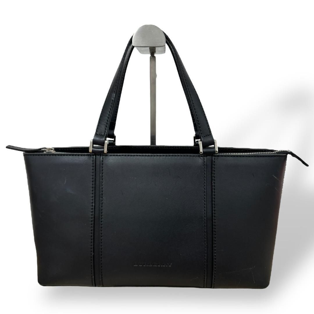 Burberry バーバリー トートバッグ ハンドバッグ レザー 自立OK 内側