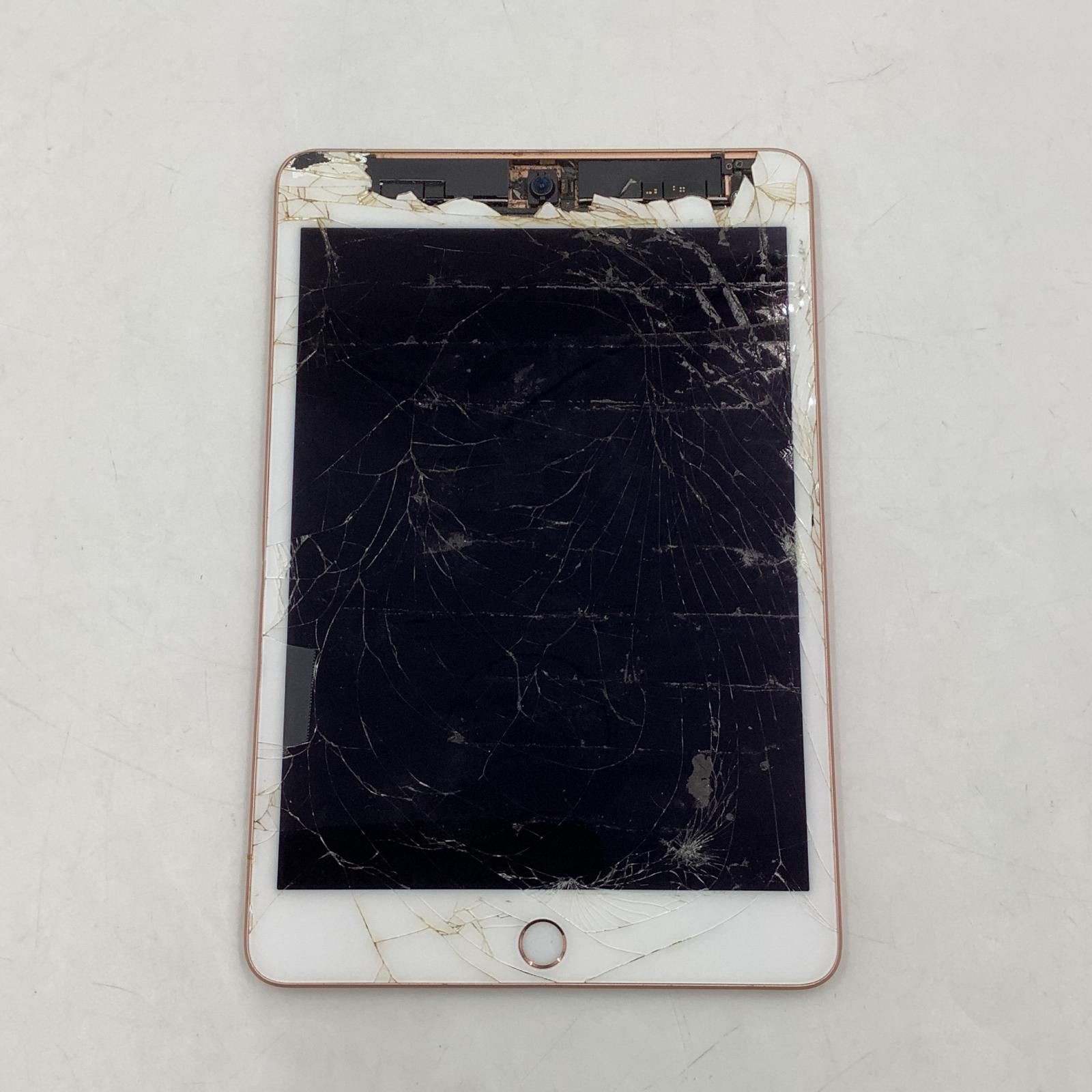 Apple iPad mini 第5世代 64 GB WiFi Cellular ゴールド Softbank 難有