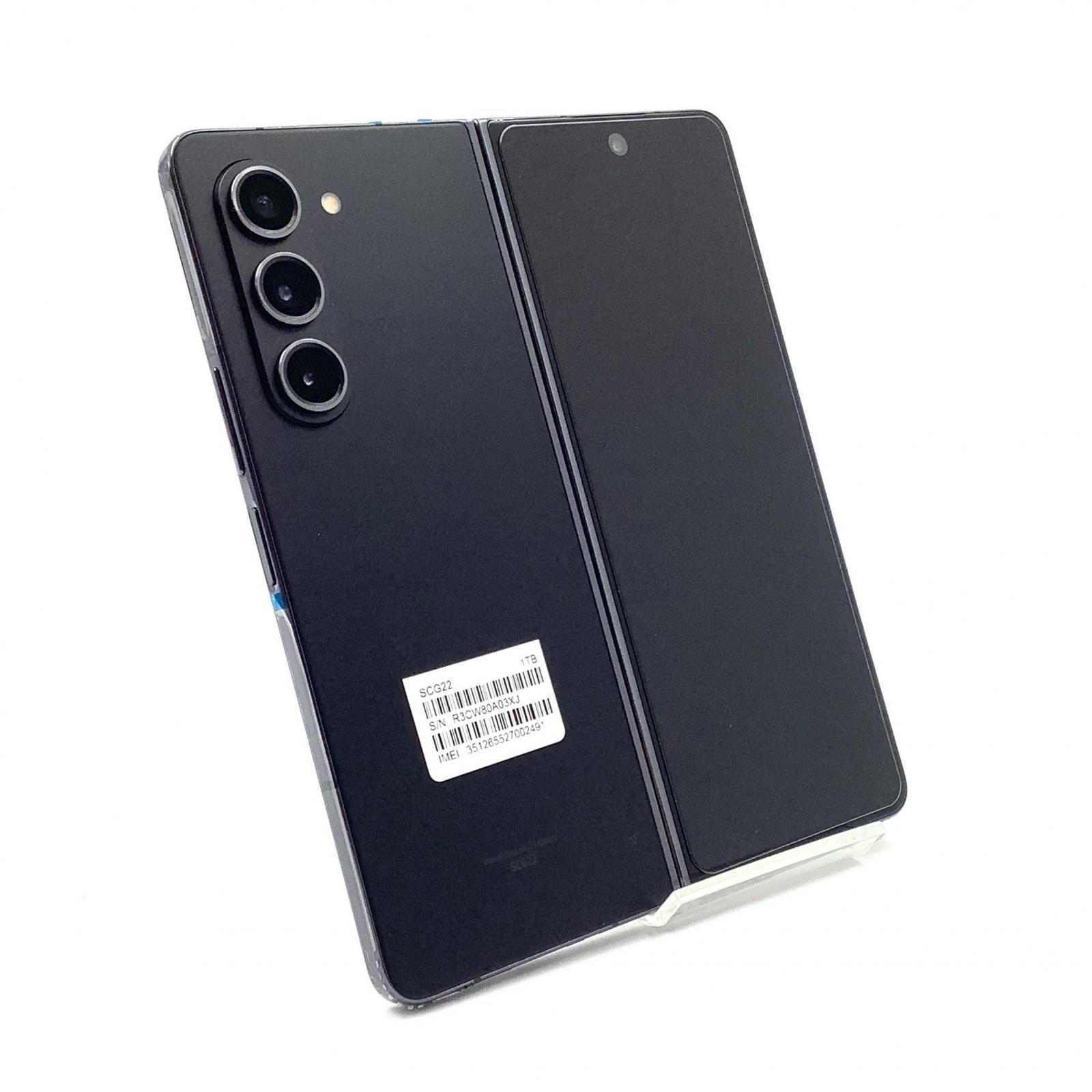 SAMSUNG Galaxy Z F 5 1 TB ファントムブラック au SCG 22 白ロム 超