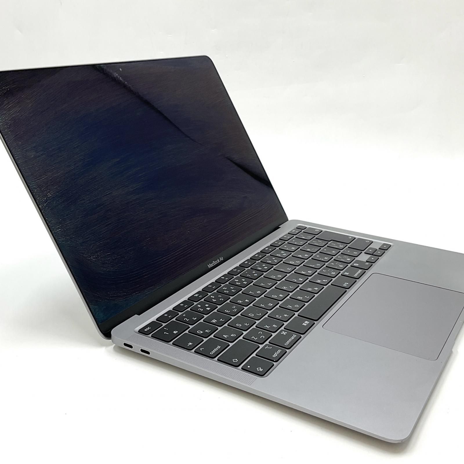 Apple MacBook Air 13インチ 2020 M 1 8 GB M.2 SSD 256 スペースグレイ 80% 難有