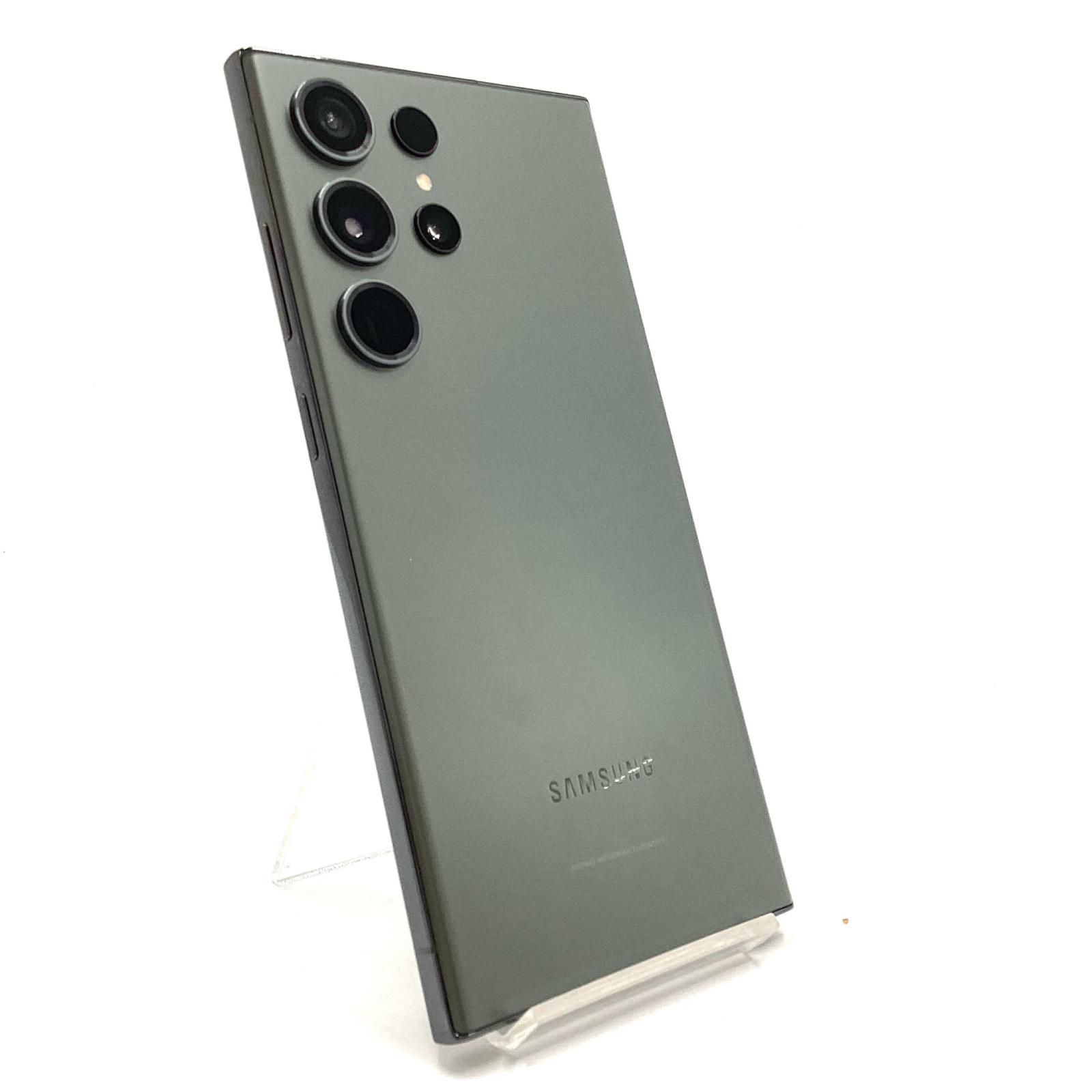 SAMSUNG Galaxy S23 Ultra 256GB グリーン SIMフリー SM-S918N 白ロム