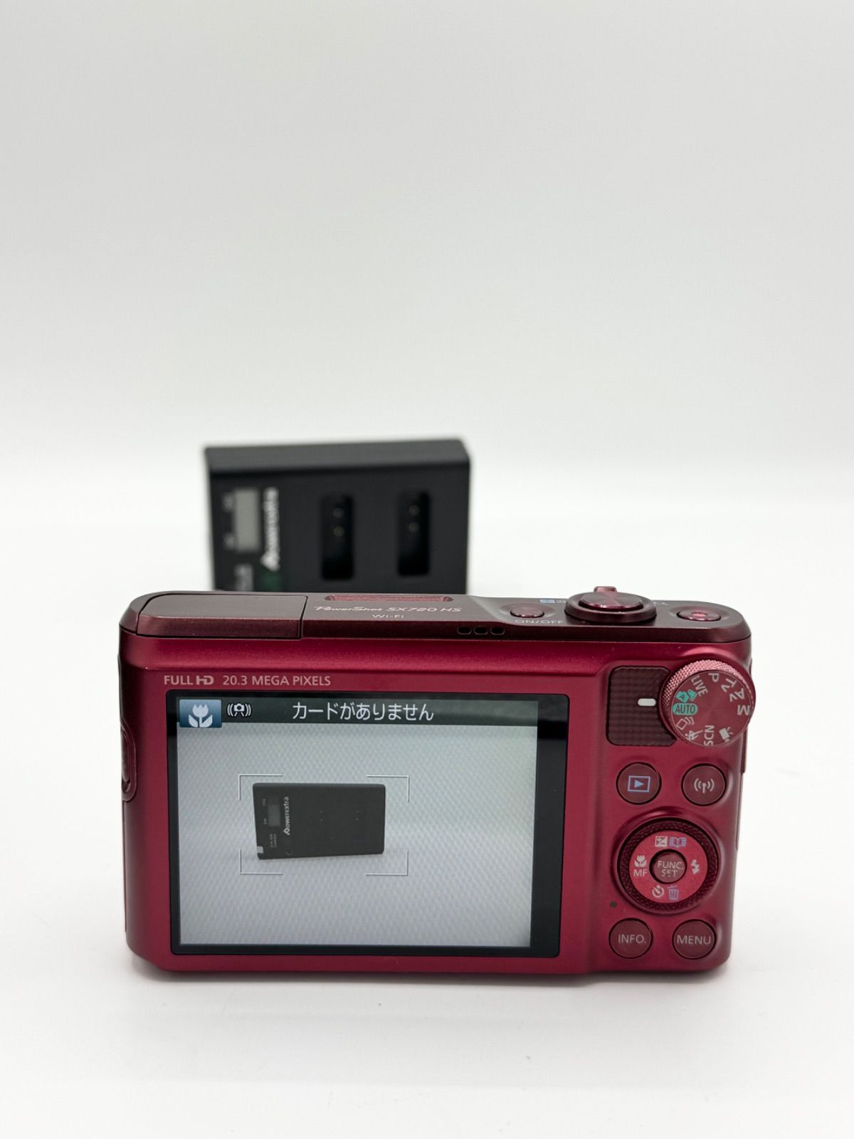 Canon PowerShot SX720 HS レッド 40倍ズーム Wi-Fi 美品 動作良好