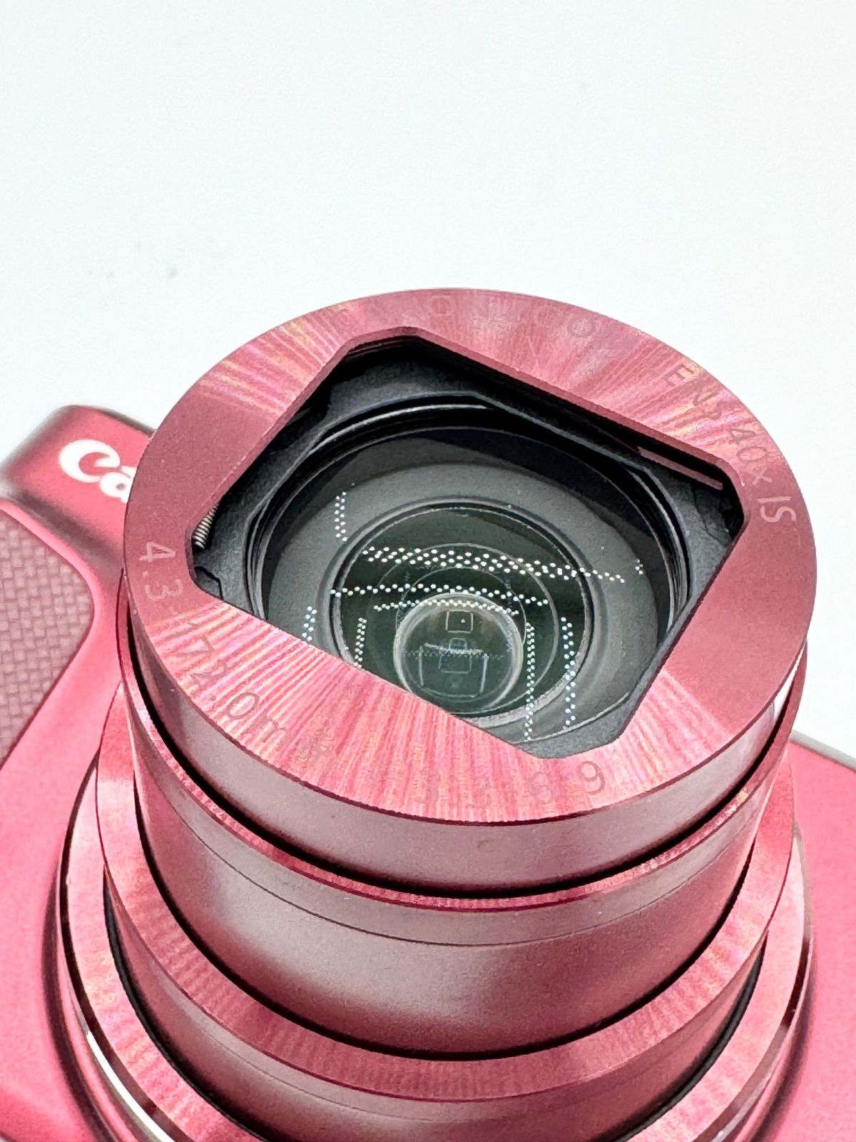 Canon PowerShot SX720 HS レッド 40倍ズーム Wi-Fi 美品 動作良好