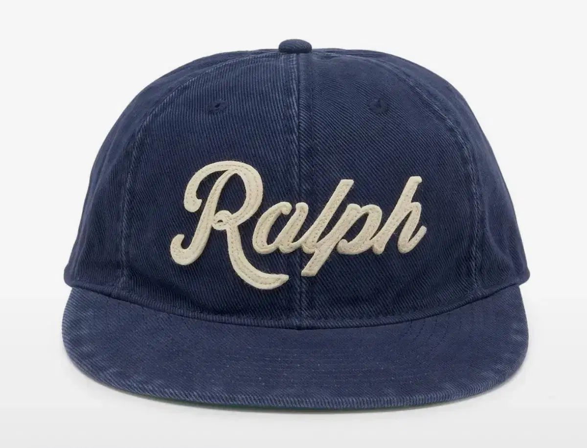 ポロ アプリーケ ボールキャップ ネイビー