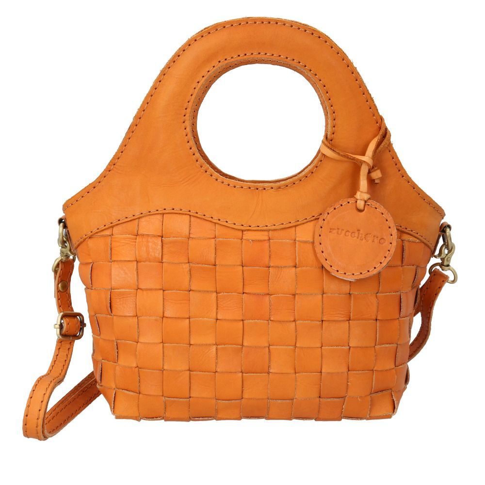 ☆ ブラウン ☆ zucchero 編み込み2wayショルダーバッグ zucchero  