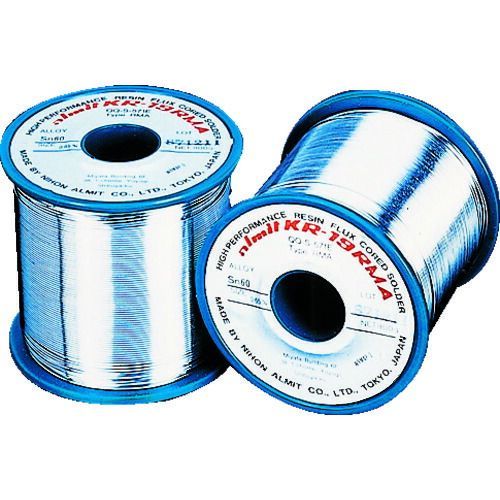 アルミット 鉛入りやに入りはんだ ＫＲ−１９ ＲＭＡ ０．５ｍｍ
