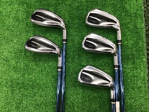 キャロウェイ BIG BERTHA 2016 BETA 5 S アイアンセット IR ALLOY BLUE SORA フレックスS メンズ 男性用 右利き 右用 Dランク ゴルフクラブ