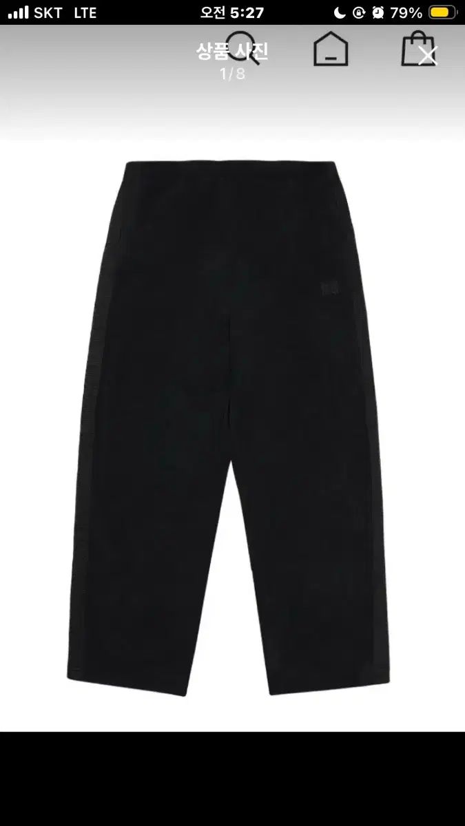 L UNIQLO ニードルズ ブラック グレートラック パンツ