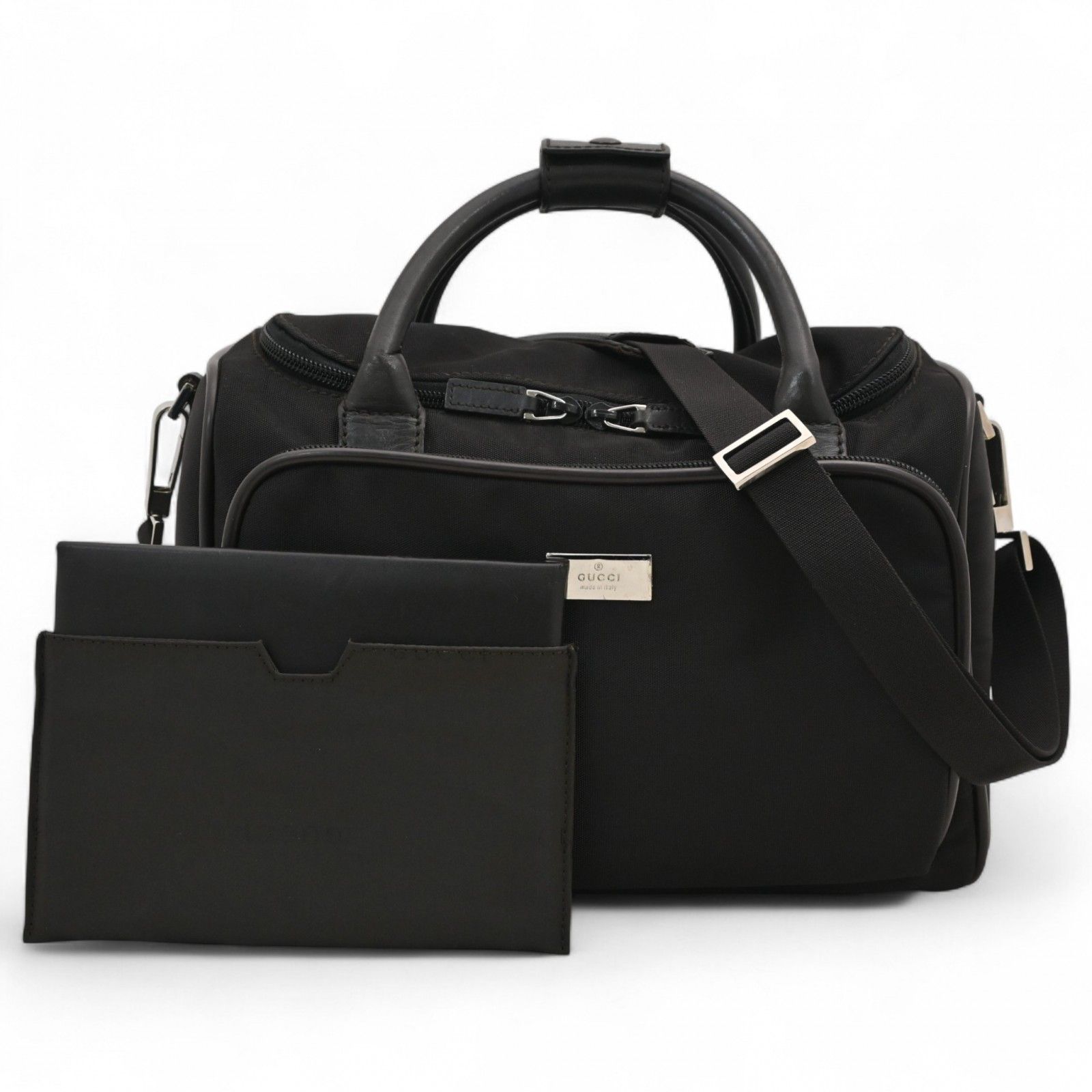 グッチ カメラバッグ ボストンバッグ 2WAY ブラック Aランク gu9929bs