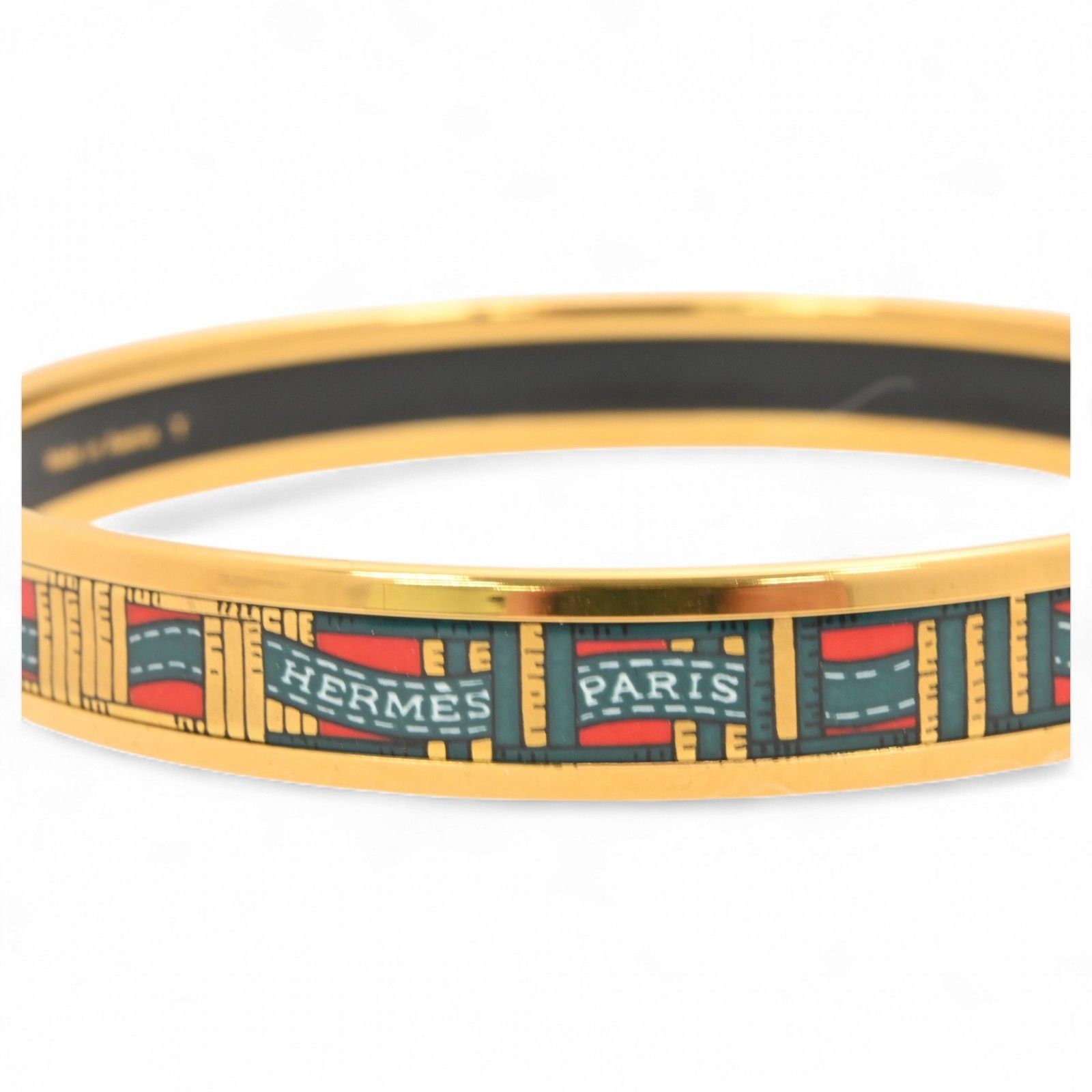 エルメス エマイユPM バングル マルチカラー Aランク he 7826 ng