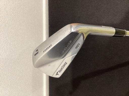 新作入荷，大得価 【中古】 ブリヂストン TOURSTAGE X-BLADE 909 6S アイアンセット IR Dynamic Gold (フレックスS) メンズ 男性用 右利き 右用 Cランク ゴルフクラブ 単体アイアン