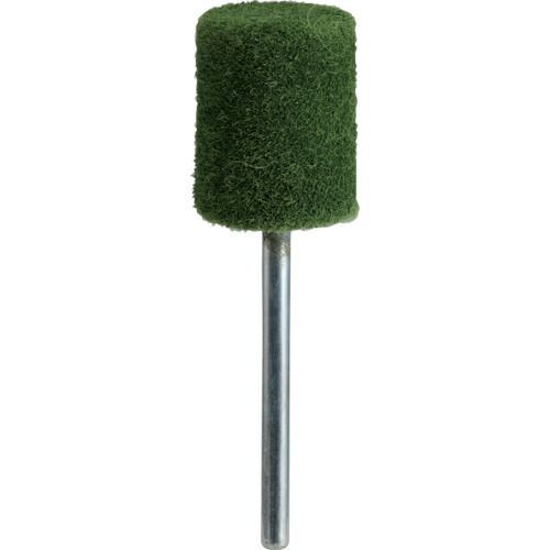 ＴＲＵＳＣＯ フェルトミニホイール 平型 Φ１５ 研磨用 緑色 入
