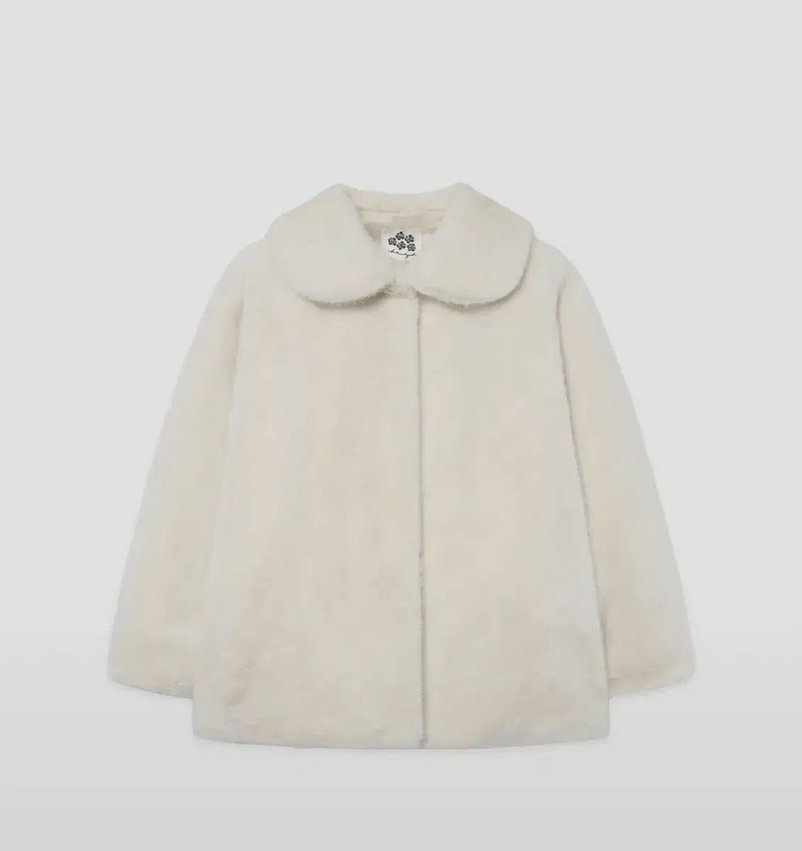 シヌーンファーコート Sn Half Fur Coat Ivory
