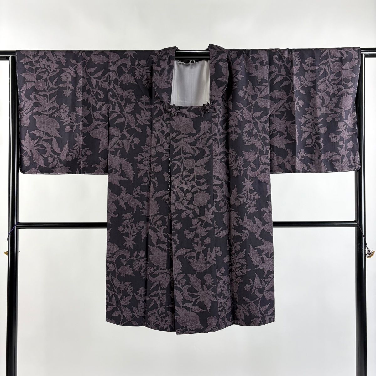 草木染 赤城紬地