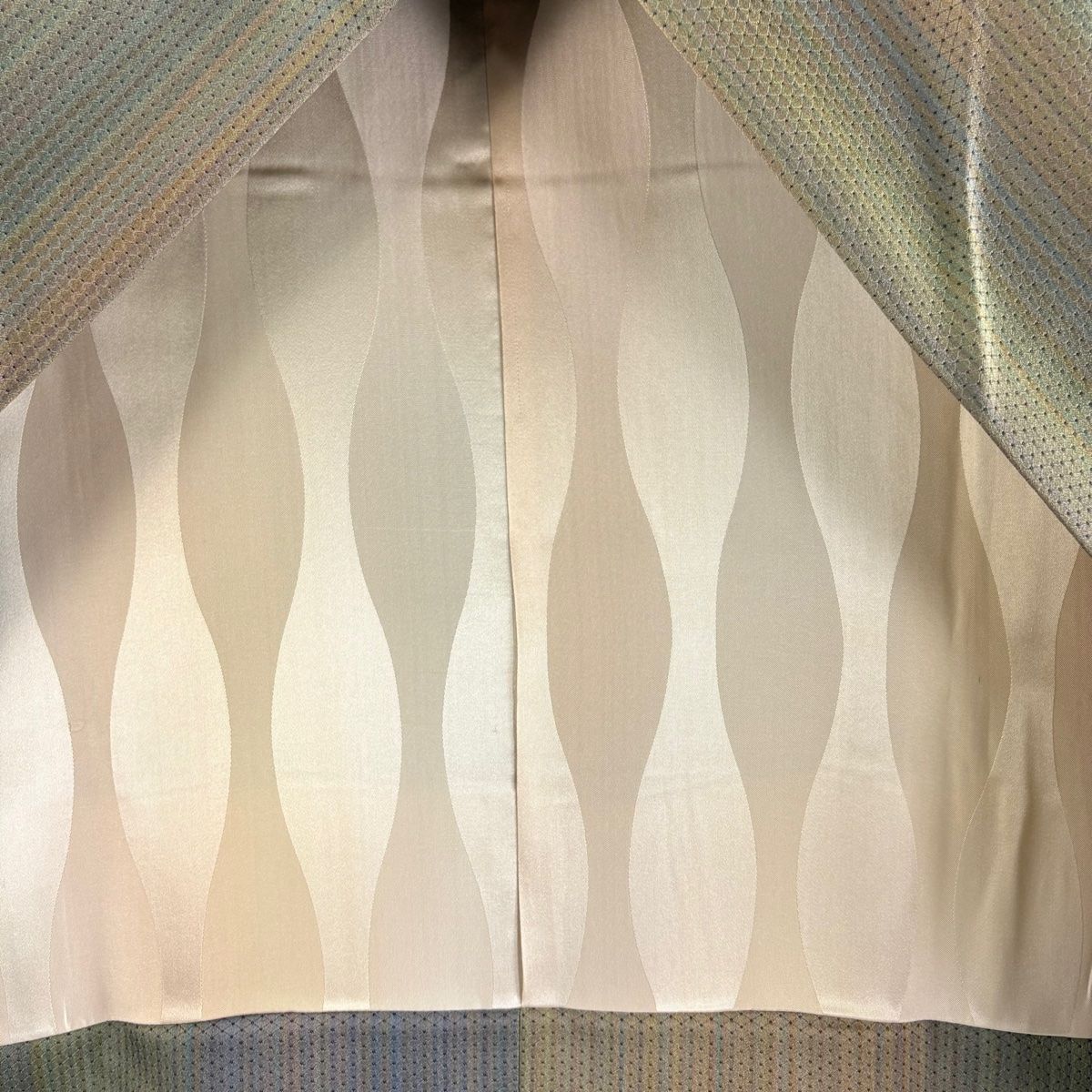 和装コート 縦縞