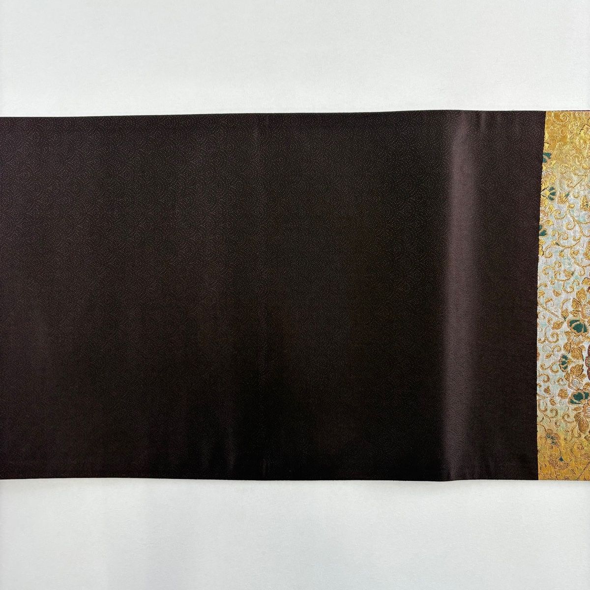 美品】 袋帯 秀品 花鳥 花唐草 箔 灰色 六通 正絹 【中古】 - メルカリ