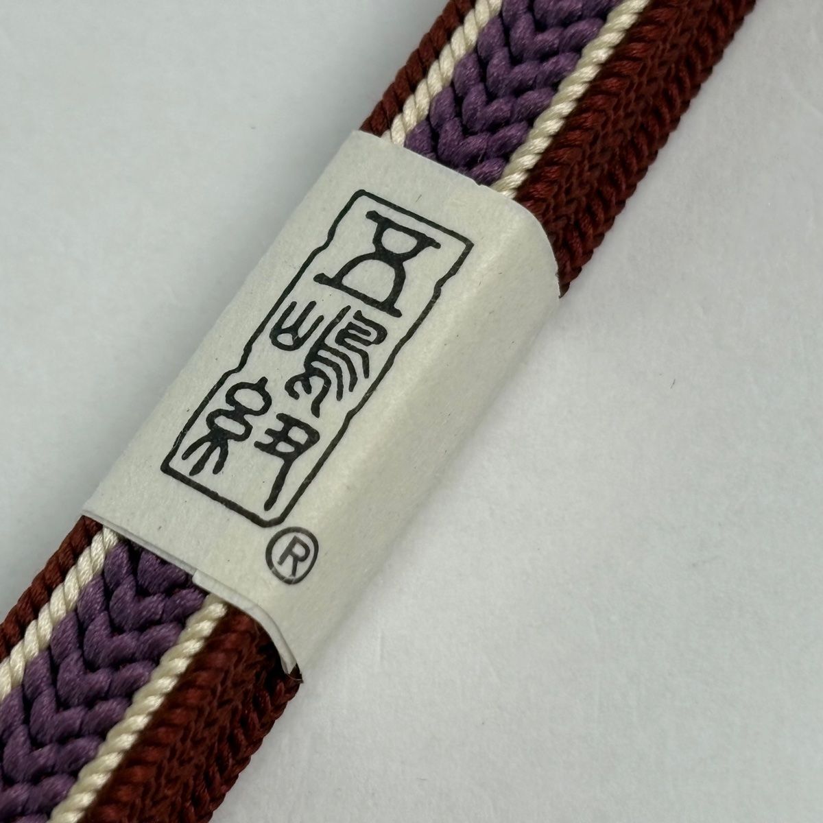 帯締め 無形文化財