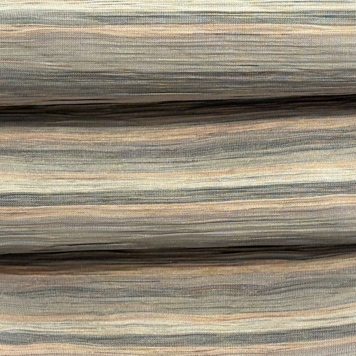  半幅帯 証紙 博多織 よろけ縞 箔 灰緑 正絹 半巾 半幅 小袋帯 帯