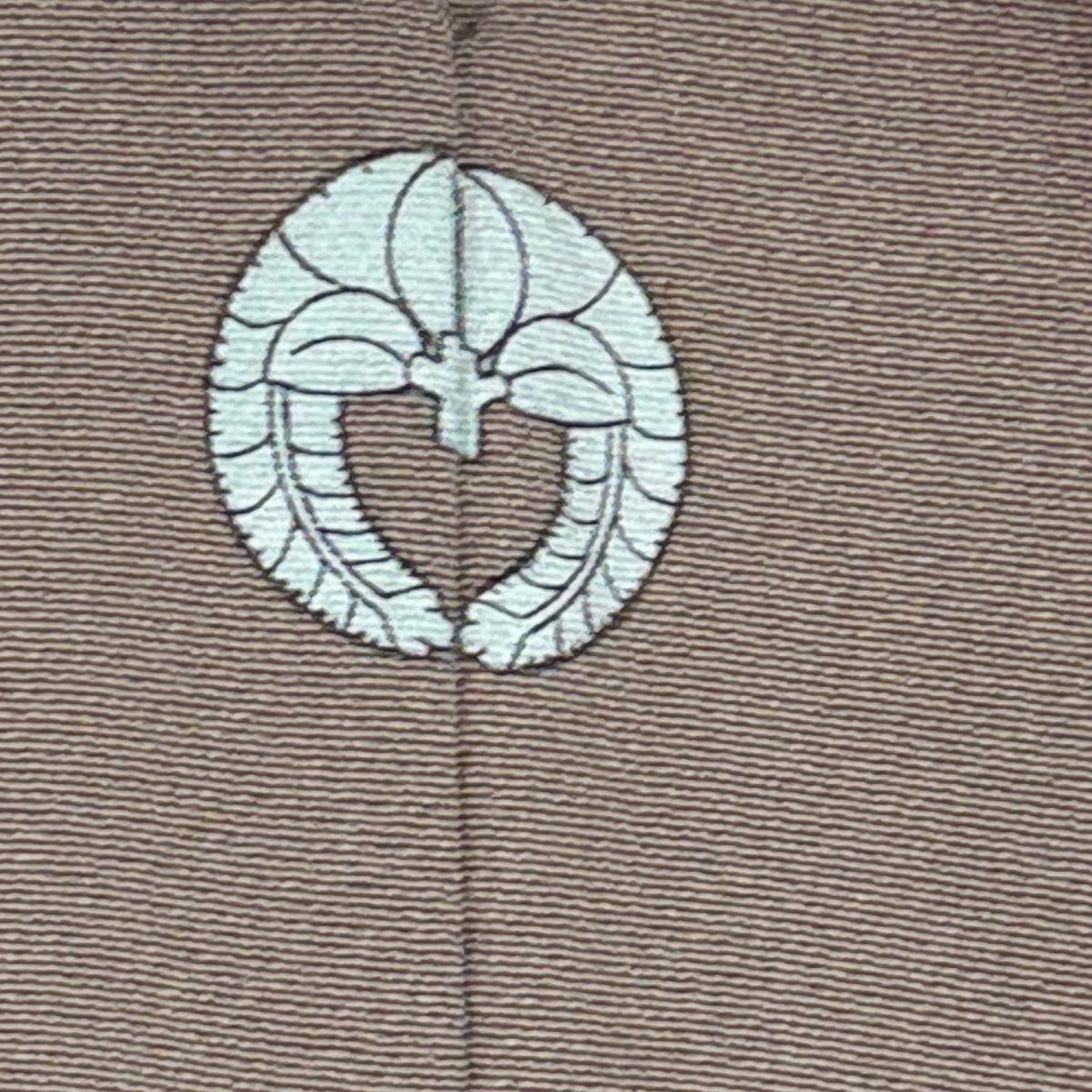  色留袖 身丈159 cm 裄丈65 M 袷 草花 蔓帯 金糸 金彩 灰紫 正絹 一つ紋 色留袖 着物