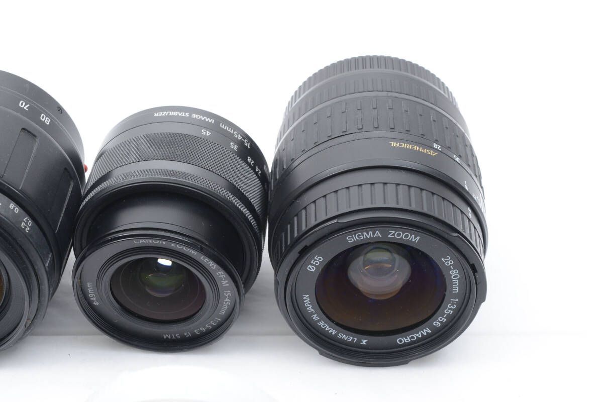 ☆28個 まとめ売り☆ Canon PENTAX MINOLTA 等 AFレンズジャンク