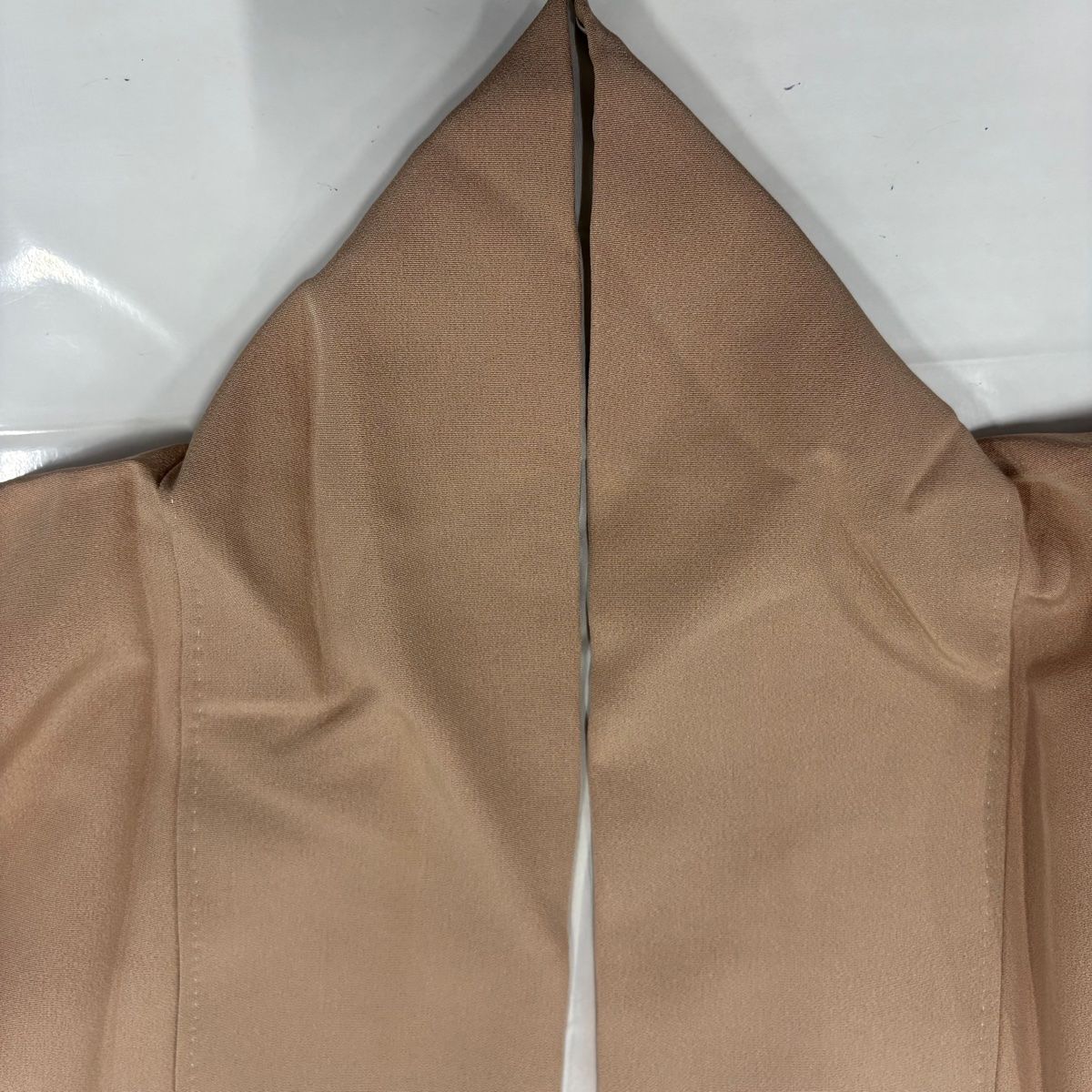 ピンクベージュ 正絹