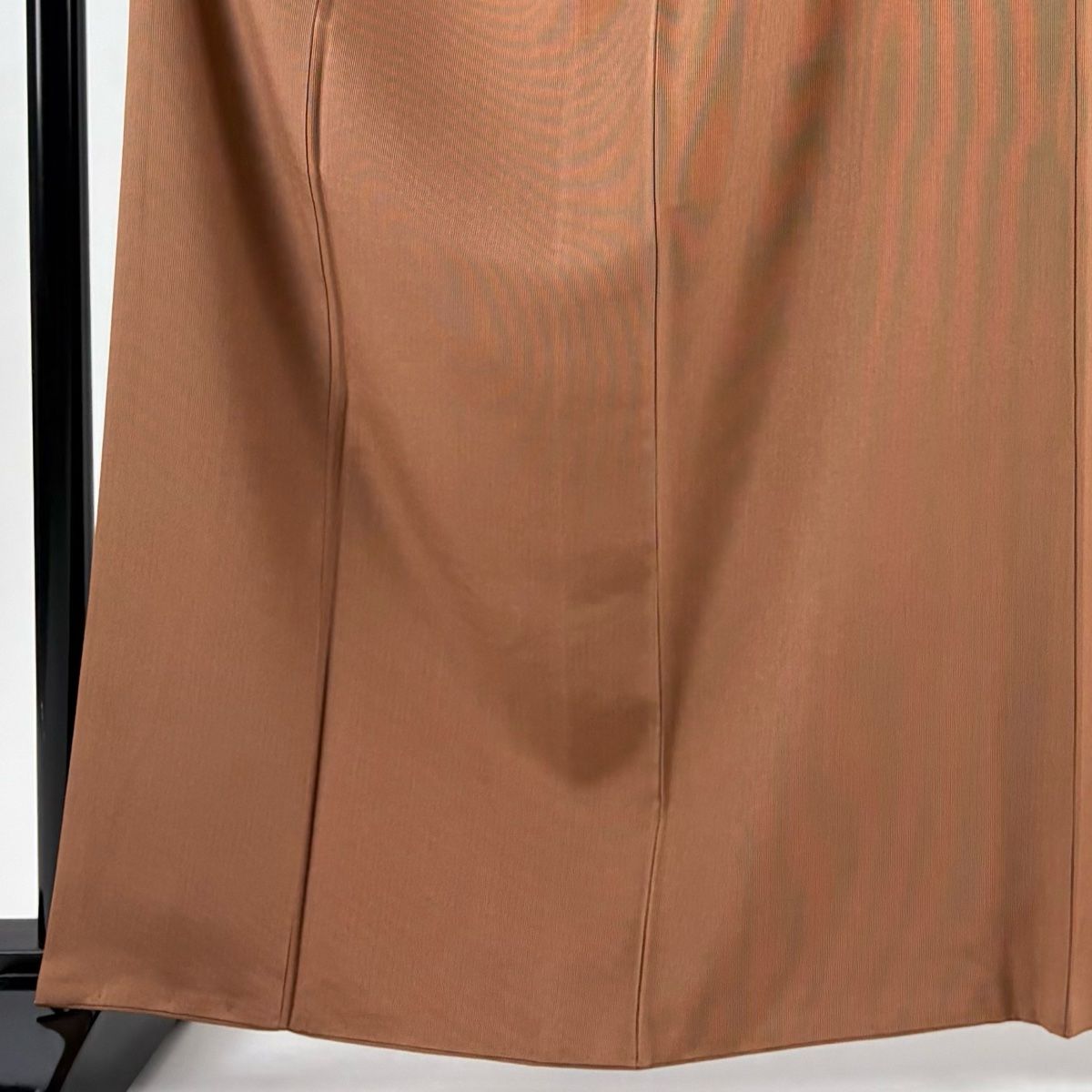 江戸小紋 身丈162 cm 裄丈65 5 M 袷 万筋 茶色 正絹 秀品