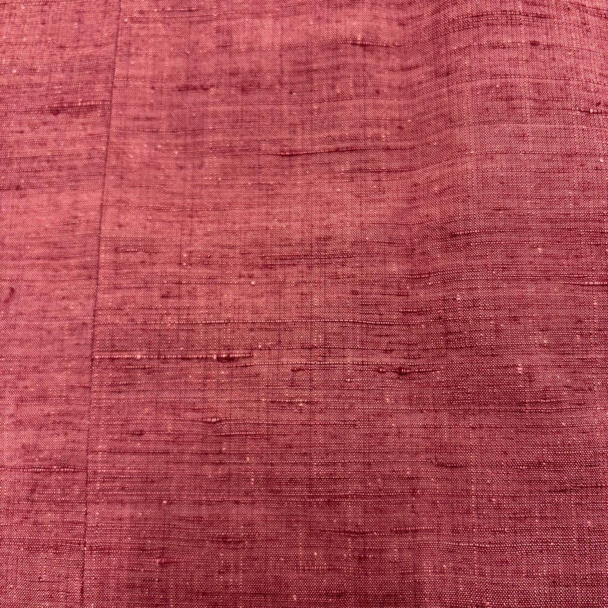  道中着 身丈88 cm 裄丈64 M 紬地 和装コート 赤紫 正絹 秀品 羽織 着物 浴衣