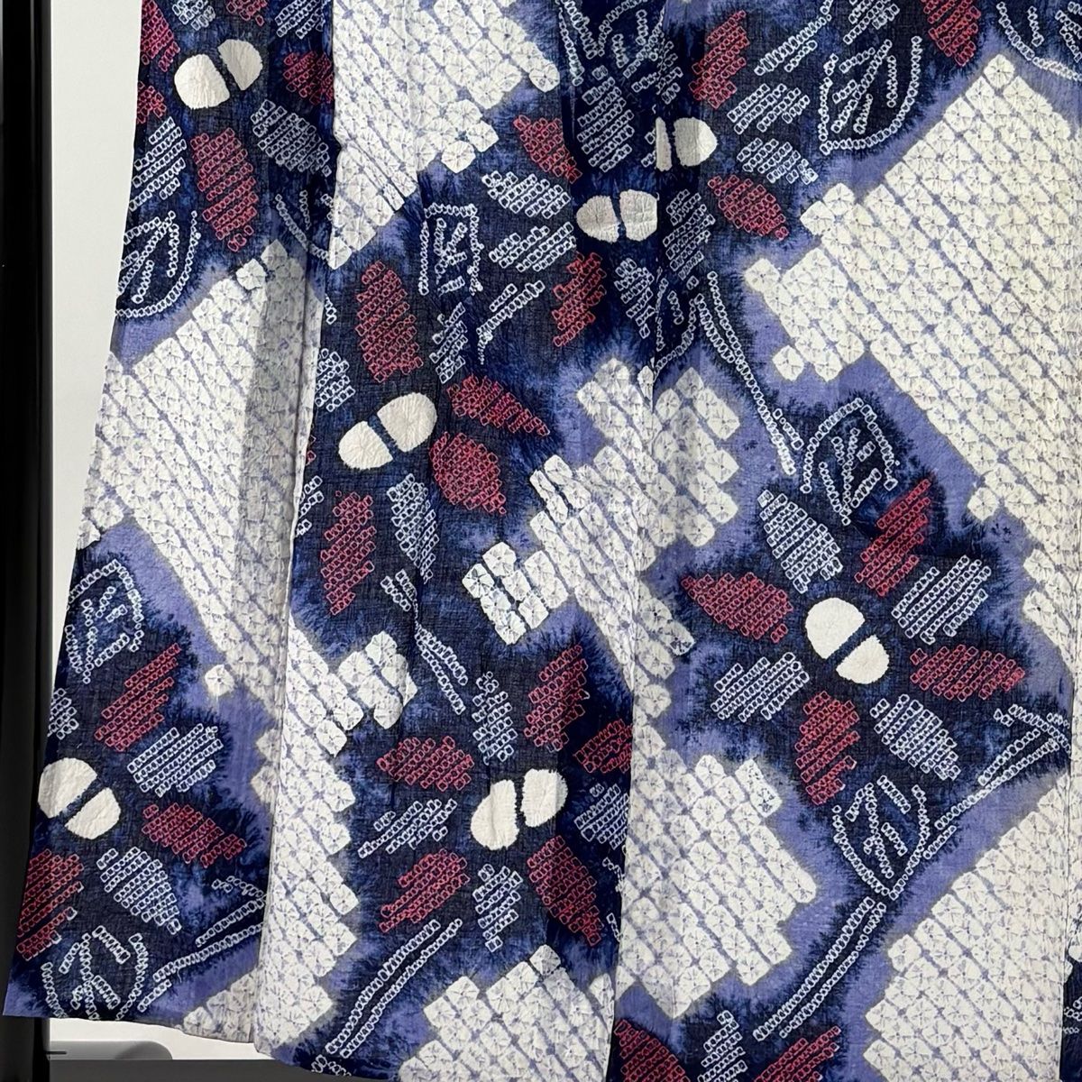 浴衣 身丈158 cm 裄丈62 S 絞り浴衣 花 薄紫 綿