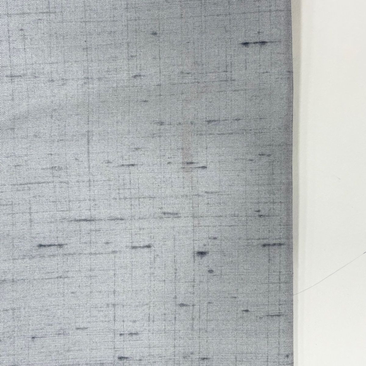  付下げ 身丈162 cm 裄丈65.5 M 袷 紬地 華文 草花 灰紫 正絹 訪問着 付け下げ 着物