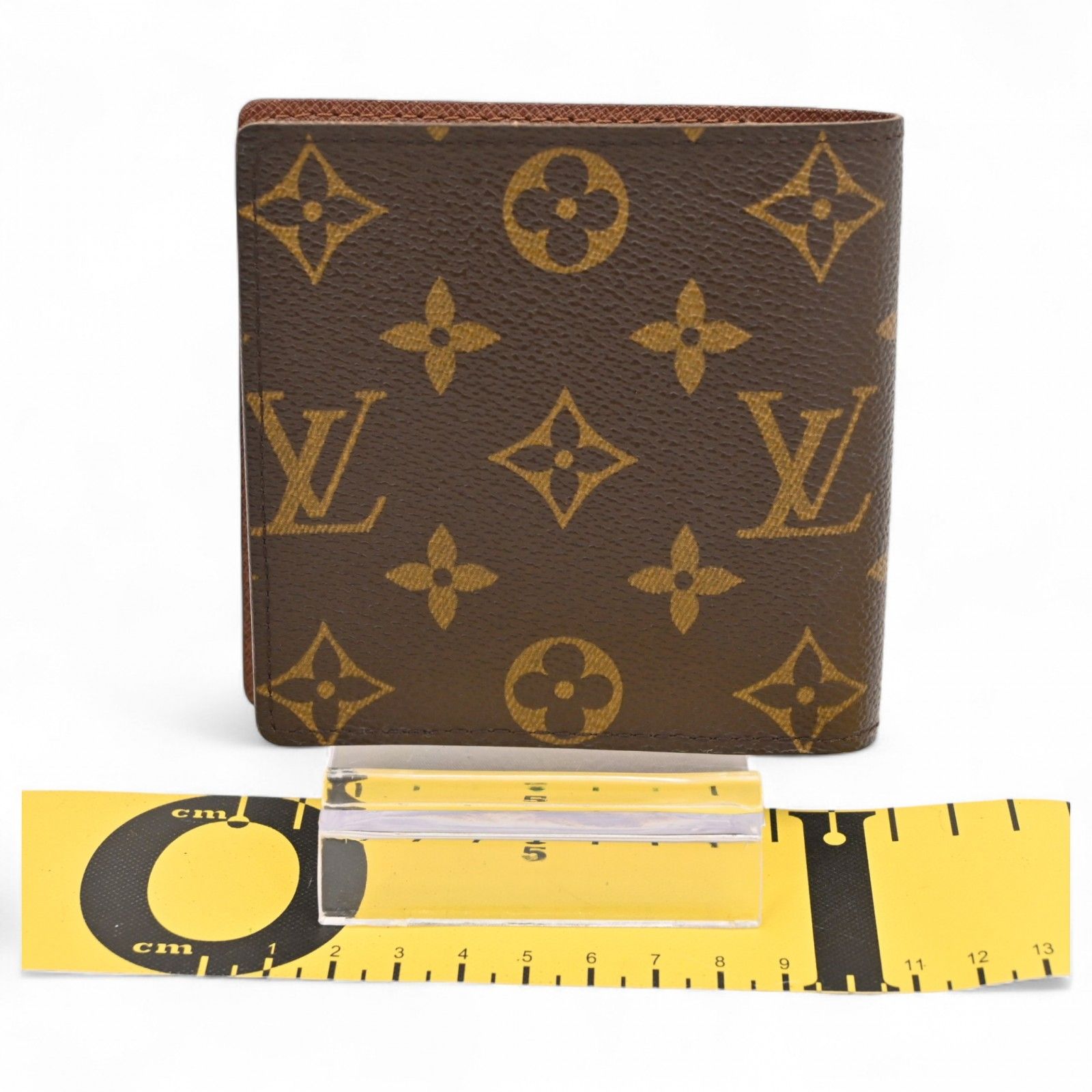 ルイヴィトン モノグラム ポルトフォイユマルコ 二つ折り財布 Aランク