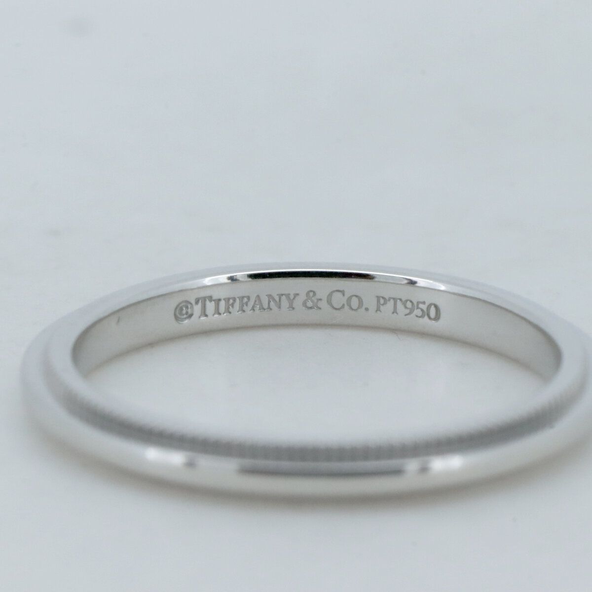 ティファニー ミルグレイン リング 指輪 9号 Pt950(プラチナ) 質屋出品