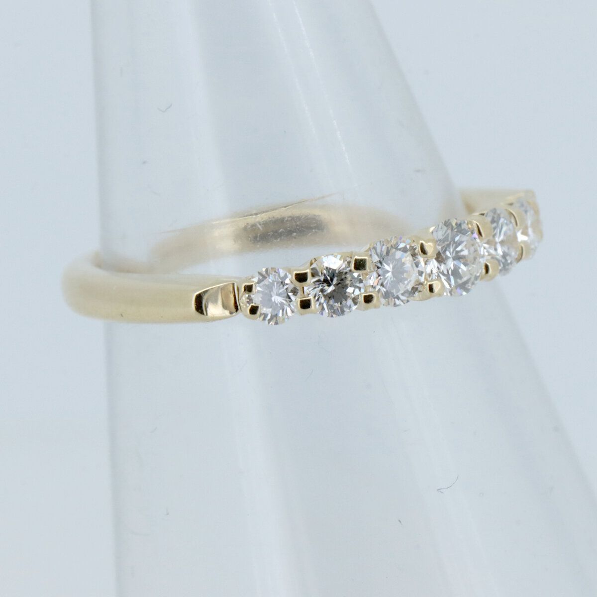 モニッケンダム ハーフエタニティ ダイヤモンド リング 指輪 9.5号