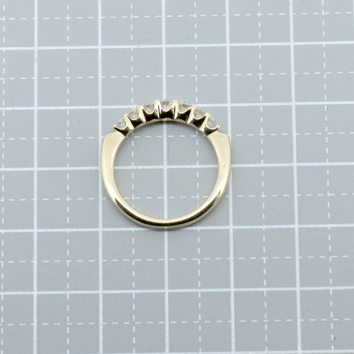 モニッケンダム ハーフエタニティ ダイヤモンド リング 指輪 9.5号