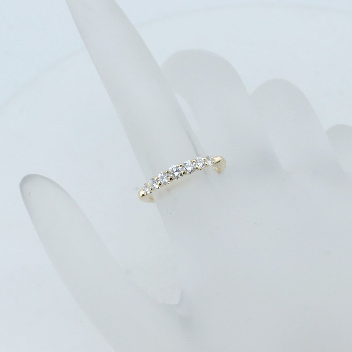 モニッケンダム ハーフエタニティ ダイヤモンド リング 指輪 9.5号