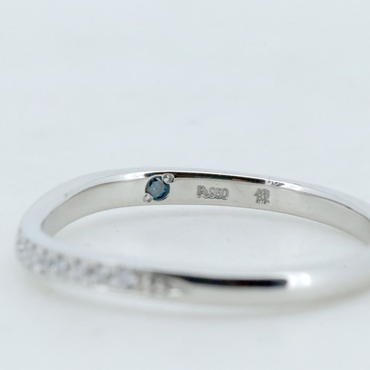 ニワカ ダイヤモンド リング 指輪 10.5号 Pt950(プラチナ) せせらぎ