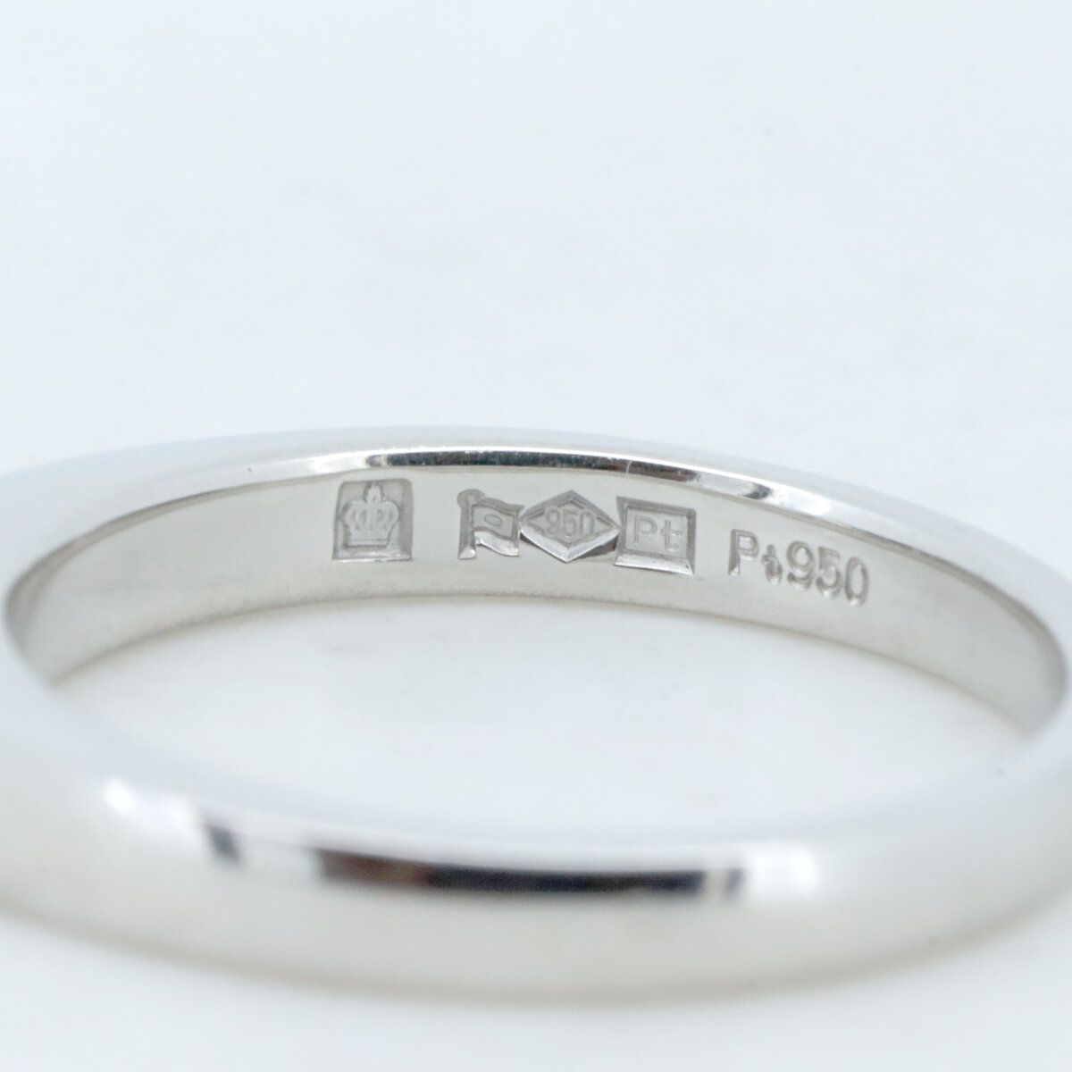 ロイヤルアッシャー ダイヤモンド リング 指輪 11号 Pt950(プラチナ